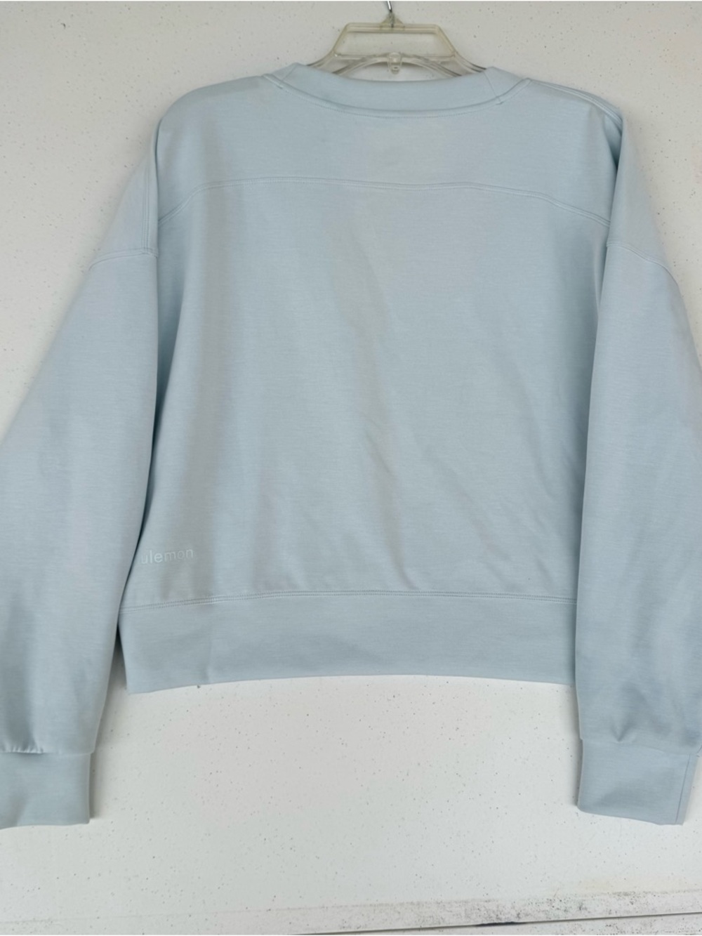 Lululemon Perfectly Oversized Cropped Crew Sweatshirt Women's 10 - Picture 6 of 7